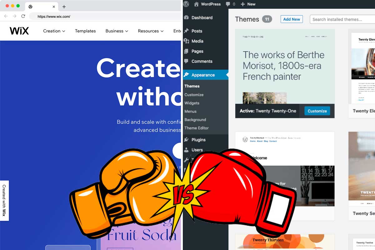 Wix vs WordPress ¿Cuál es mejor para diseñar mi sitio web?